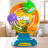 Lollipop Ferris Wheel Toy - Suction Cup Musical Spinning Toy for Babies, Ideal High Chair Toy