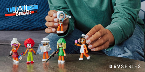 Jailbreak: Hiding in Plain Sight Multipack, Six 2.75-Inch Action Figures with Mix and Match Accessories