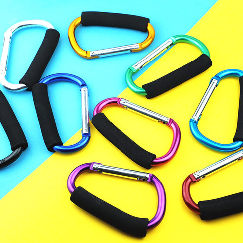 XINHUISHQZ Mommy, 2 Stroller Hooks by Baby,Large Stroller Hooks for pcs Carabiner Stroller Hook Organizer for Hanging