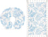 DILIMI Fitted Crib Sheets and Nursing Pillow Cover for Baby Boys and