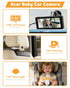 acer -1080P 940nm 360 Gadget Baby Car Camera Rear Facing Car Seat Camera with Night Vision, Rotating Carseat Mirror