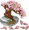 Building Blocks for Adults, Cherry Blossom Tree Building Toys, Bonsai Botanical Collection DIY Home Decoration Gifts