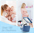 Car Seat Toys for Babies 0-6 Months, Black and White Spiral Toys for Infant, High Contrast Stroller Toys