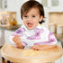 YETTASBIN Pink Purple Butterflies Muslin Baby Burp Cloth, Super Soft Absorbent Cotton Burp Rag Baby Bibs Feeding Cloth