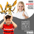 KAMOVNY T13 3D Robot Action Figure with Dragon Printed Mecha Toy, Multi-Jointed Movable, DIY Weapon Accessories