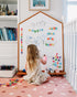Curious Columbus Magnetic Letters and Numbers for Toddlers, Foam Alphabet Fridge Magnets for Kid Learning