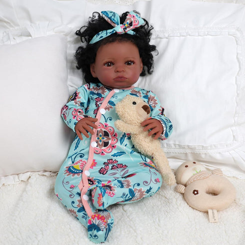 BABESIDE 2 Pcs Reborn Baby Doll Clothes for 17-20 Inch Babydolls, Baby Doll Clothing Accessories for Realistic Dolls