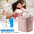 Pack 6 9 Breast Milk Cooler Bag with Ice Fits Baby Bottles Up to Ounce, Baby Bottle Bag with Shoulder Strap for Nursing