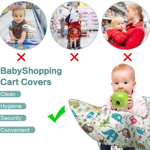 Generic 40x60cm, High Chair Cover, Washable and Easy to Clean, Universals Kids Strollers High Chairs Seat, Mats Feeding