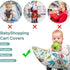 Generic 40x60cm, High Chair Cover, Washable and Easy to Clean, Universals Kids Strollers High Chairs Seat, Mats Feeding