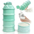 Mommy's Helper Baby Formula Dispenser On The Go, Stackable Travel Formula Container