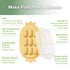 Haakaa Baby Popsicle Mold, BPA Free Silicone Baby Food Maker & Breastmilk Teething Freezer Tray