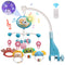 Mini Tudou Crib Mobile with Music and Lights,Baby Mobile for Crib with