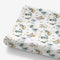 Watercolor Cute Dragon Fairy Tale Changing Pad Cover for Baby Boy, Soft Stretchy Safe Snug Fitted Diaper Change Table