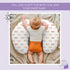 0-16 Little Grape Land Nursing Pillow, Breastfeeding Pillows for Mom with Removable Cover and Breathable Filling