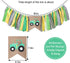 TUTOTU 1st Farm High Chair Banner - Green Tractor Birthday Party Decoration