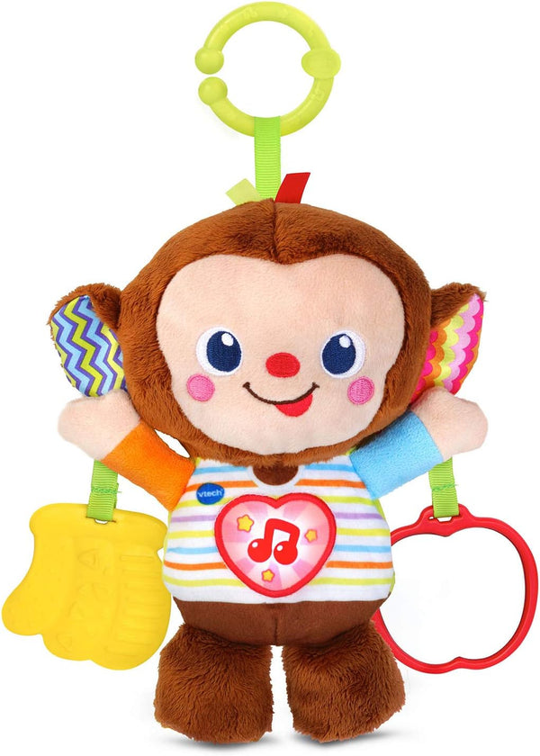 VTech Cuddle and Swing Monkey, Multicolor