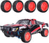 Hobbypark 12mm Hex RC 1/10 Buggy Wheels and Tires Set, Height 3.46''(88mm) for Redcat Shockwave Tornado S30 EPX/PRO