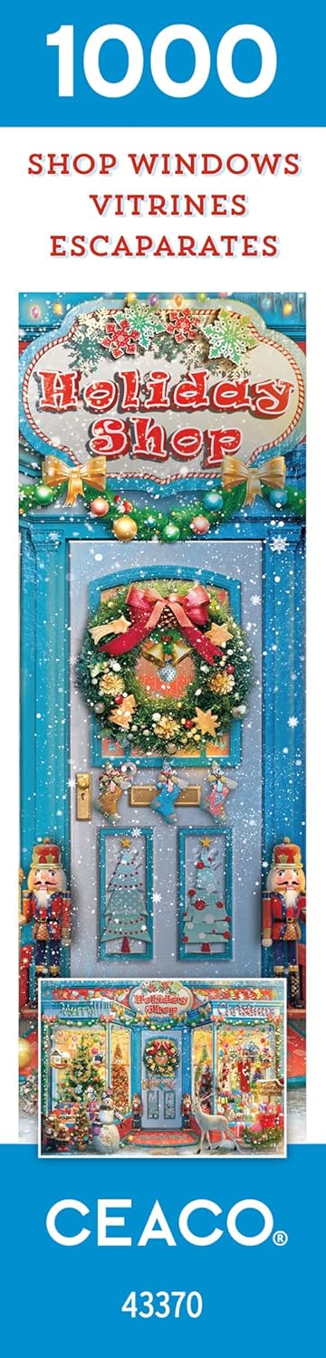Ceaco - Shop Windows - Holiday Shop - 1000 Piece Jigsaw Puzzle