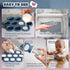Set, 2 Packs Baby Food Feeder Fruit Feeder & Breastmilk Popsicle Molds Freezer Tray with Lid, Silicone Fruit Feeder