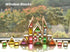 BOHS Rainbow Sensory Blocks (24 pcs) - Wooden Toddler Toys for Light Table/Sunny Window Play