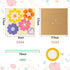 72Pcs Set BeYumi Flower Bouquet Craft Kit - Mother's Day Flower Bouquet Craft for Kids Make Your Own Bunch of Flowers