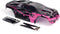Custom Body Muddy Hot Pink Over Black Style Compatible for E-Revo 1/10 Scale RC Car or Truck (Truck not Included)