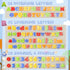 LovesTown 104PCS Magnetic Letters Numbers, Educational Toy Set for Preschool Learning, Fridge Magnets for Kids