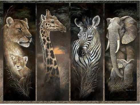 Bits and Pieces 3000 Piece Jigsaw Puzzle for Adults Pride of Africa