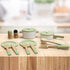 Set Teamson Kids - Little Chef Frankfurt Wooden Cookware Play Kitchen Accessories for Toddler Boys and Girls, Cookware