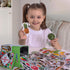 110 Fridge Magnets for Toddlers in Gift Tin Box | Kids Magnetic Animals for Refrigerator | Toddler Fridge Magnets