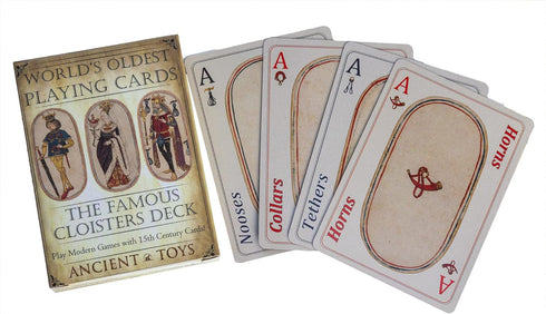 The World’s Oldest Playing Cards – Full Cloisters Deck for Any Modern Card Game
