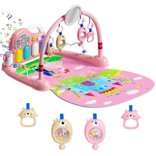 Baby Play Mat Kick and Play Piano GymBaby Floor Play Gym Tummy