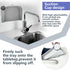 FAILUN Silicone Baby Dining Tray Compatible with Inglesina Fast Table Chair & Other Hook-On High Chairs,Portable