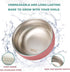 Oariips 6 Pack Stainless Steel Kids Bowls, Baby Bowls with Removable Silicone Shell, Anti Scald Toddler Snack Container