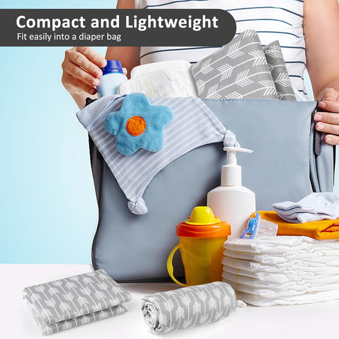 21 5/8" 31.5" Mat(Arrows1PCS) Baby Diaper Changing Pad, x Waterproof Changing Pad Liners - Reusable Soft and Absorbent