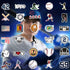 Baseball Stickers 100PCS for Water Bottles, Helmet Stickers Gifts for Boys/Girls, Baseball Gifts for Teen Boys