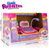Pretend Play Pink Cash Register Toy - Learn & Play Shopping Kids Toys with Electronic Mic, Scanner, Calculator, Play