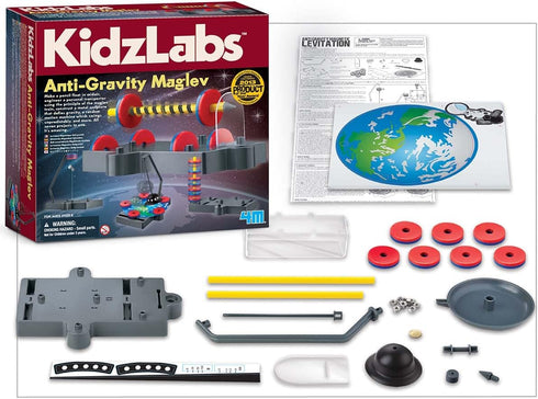 4M Kidzlabs Anti Gravity Magnetic Levitation Science Kit, Educational Gift for Kids & Teens (3686)