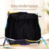 Baby Stroller Pram Bottom Basket, Large Capacity Shopping Storage Case with 600D Oxford Fabric
