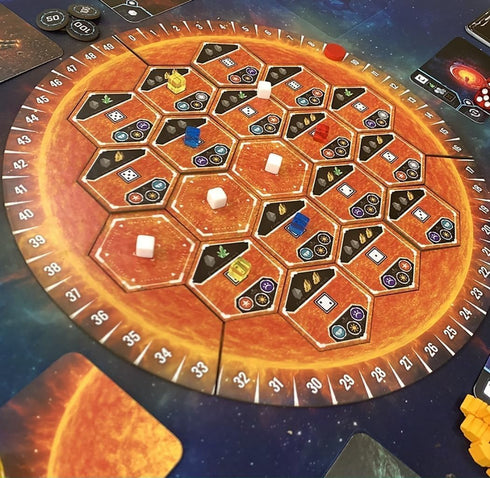 Solar Sphere Base Game by Dranda Games, Strategy Board Game for 1 to 4 Players Ages 14+