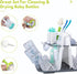 CAREBABYMORE 5pcs Countertop High Capacity Drying Rack with Brushes, Deluxe Drying Rack, Universal Drying Station, Baby