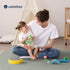 Floor,50"x50" Mat,1.3'' Baby Play Mat for Vegan Leather Playpen Thick Memory Foam Padded Play Mat,Cushioned