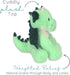 Cozy Daniel Dragon - Microwavable & Weighted Plush Stuffed Animal - Heated Plushie for Warmth - Cute, Soft, Toy