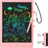 LCD Writing Tablet for Kids - 10 Inch Colorful Toddler Drawing Tablet - Reusable Doodle Board Educational Learning Toy