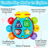 6-12 Tummy 0-6 7 8 9 10 1 2 Baby Crawling Toys Months, Musical Light Up Time Toy for Infant Month Old, Toddler Spanish