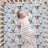 52" 28" HawSkgFub Duck Hunting Mallard Hunter Fitted Standard Crib Sheet for Baby Boy, Wild Animal Bird Reeds Blue