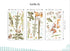 Generic Forest Animals Wall Stickers for Children's Room Woodland Animals Wall Decal for Baby Room Self-Adhesive