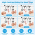 AJsupojouet 0-6 0 3 Car Seat Toys Hanging and Stroller Toys for Babies MonthsHigh Contrast Baby Toys for Newborn Months