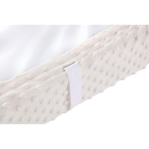 Baby Changing Pad Cover - Super Soft Plush Dot Diaper Changing Table Covers for Boys & Girls, Fit 32"/34'' x 16" Pad